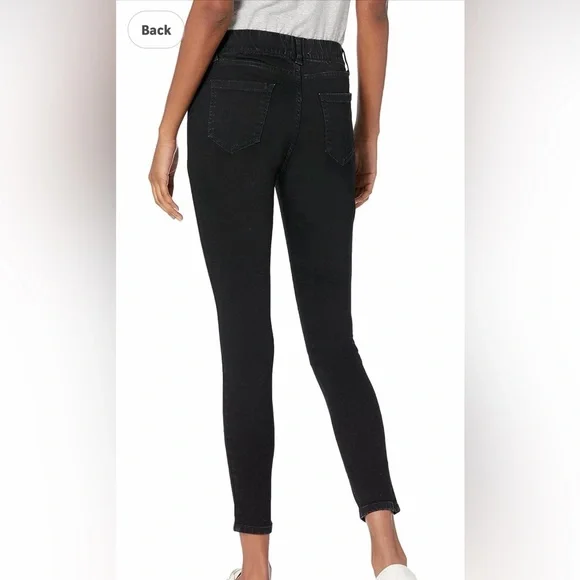 Daily Ritual Black Denim Jeggings - RARE - XS - Picture 3 of 9